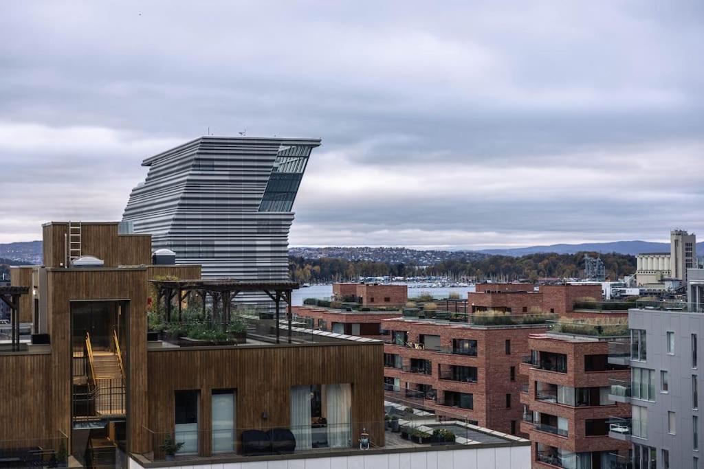 Modern 3Bed Room Sea View Apartment @ Oslo Barcode Extérieur photo